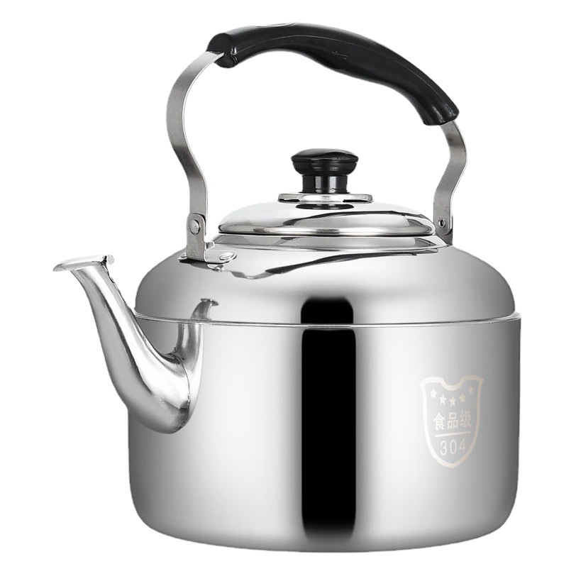 304ステンレス電気湯沸かし器炉鳴笛ガス平底大容量家庭用ガス加湯鳴水筒