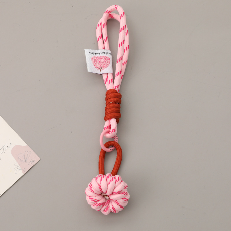 幸運と祝福のカボチャ織り携帯電話ストラップ diy キーホルダーロープアクセサリー小さなギフトファッションバッグペンダント|undefined