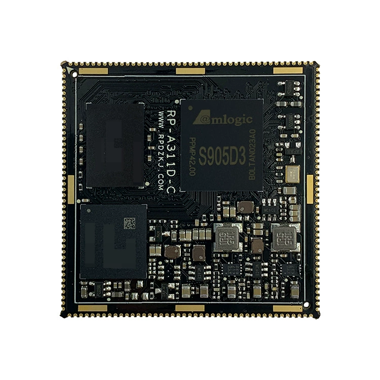 Плата разработки Jingchen S905D3, плата на ядре S905D3 1.2T NPU, Amlogic Rongpin RP-S905 высокопроизводительная