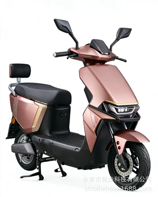Elektrikli motosikletlər, Cross-Border New Model B02 - peach-color-60v20ah-lead-acid-battery