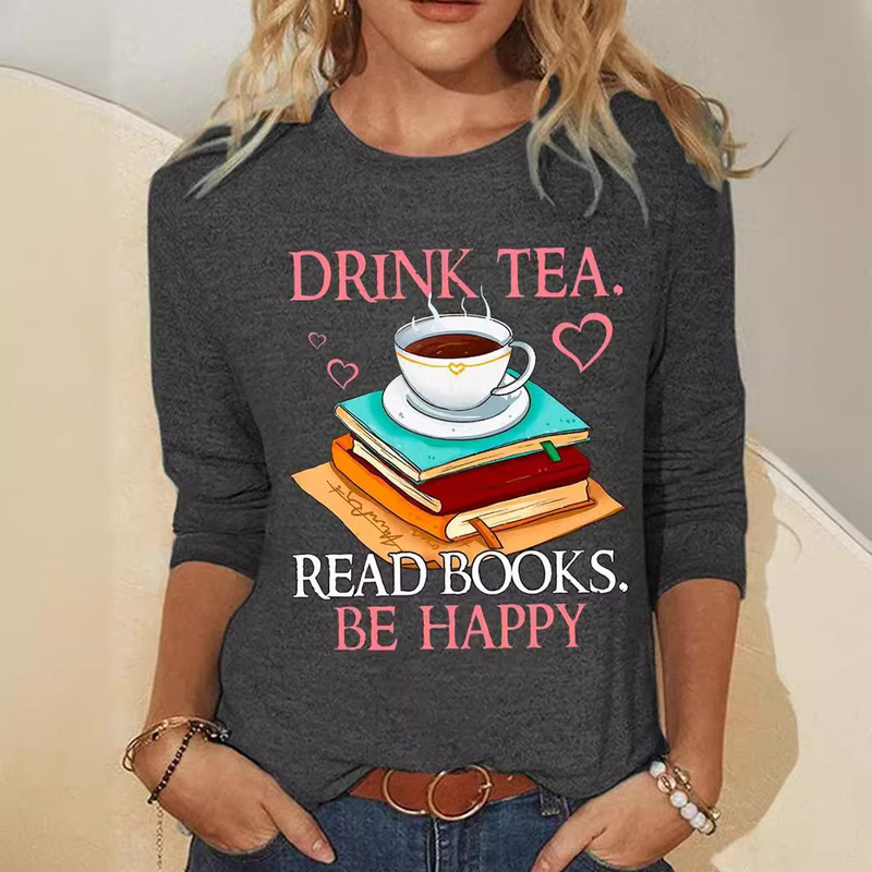 Spring 2024 New Women's Clothing European and American Pattern Printing plus size Temperament Commuter Style Round Neck T-Shirt WA28 Spring 2024 New Women's Clothing European and American Pattern Printing plus size Temperament Commuter Style Round Neck T-Shirt WA28
