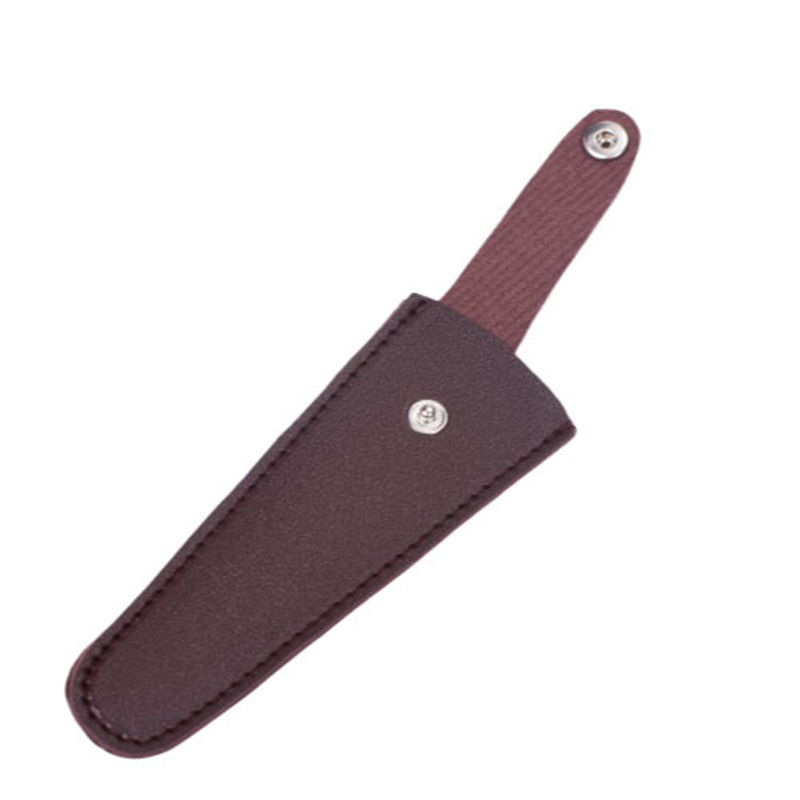 Fábrica al por mayor de tijeras de corte de pelo cubierta de tijeras de peluquería bolsa de almacenamiento tijeras de dientes planas tijeras de punta de cuero frange