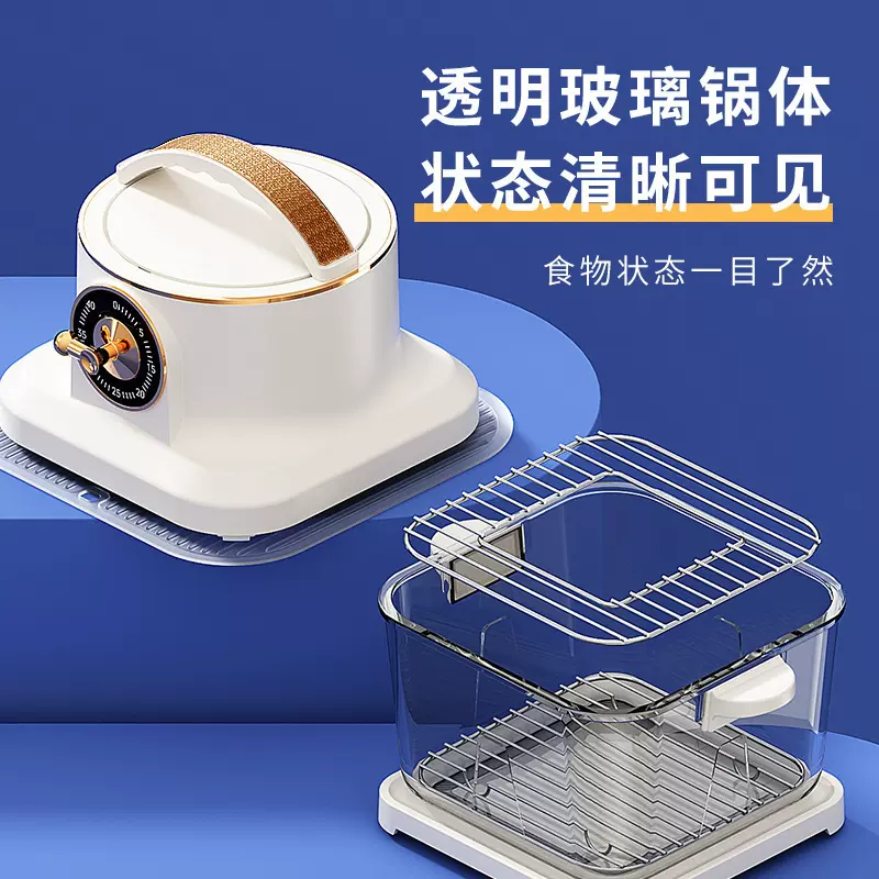 初物智能语音空气炸锅无油大容量烤箱新款家用多功能料理机代发