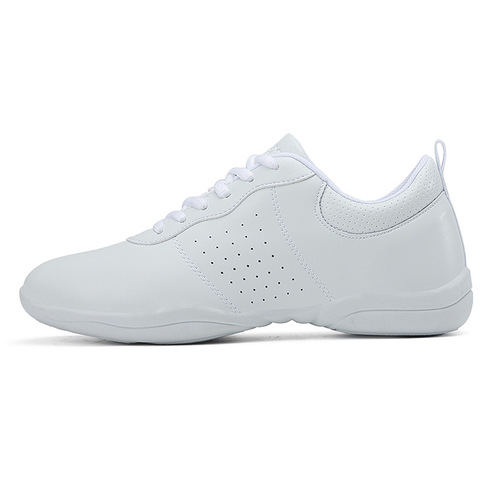 Competitive gymnastics shoes performance athletic shoes children's cheerleading shoes women's training competition soft soled white shoes