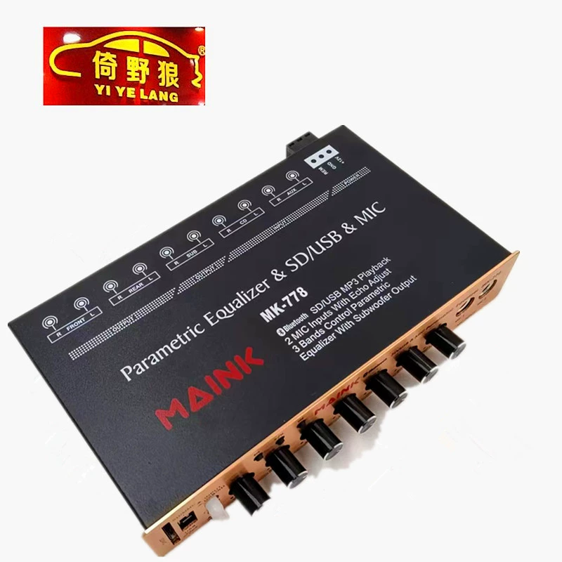 Производитель оптовая продажа автомобильного тюнинга громкости автомобиля тюнинг MK-778 трансграничный эквалайзер аудио тюнинг