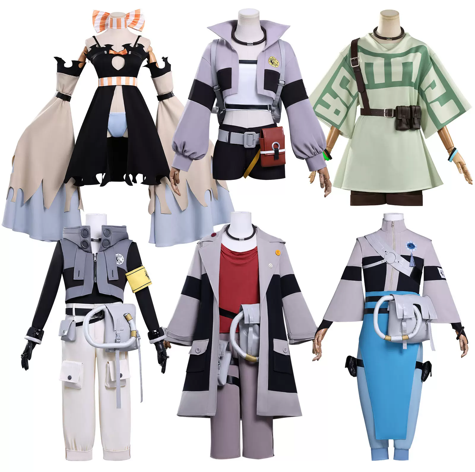 万圣节废渊战鬼cos服装赞卡亚默cosplay游戏二次元C服表演舞台服