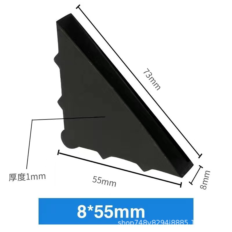 Embalaje de muebles triángulo anticolisión protección de esquina de plástico vidrio mármol protección de esquina de plástico fabricante
