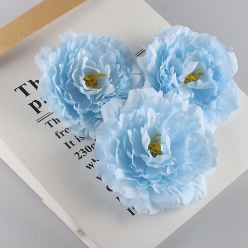 Simulated peony flower head Mid-Autumn Lantern Festival lamp flower accessories kindergarten background wall wedding room birthday party decoration artificial flowers