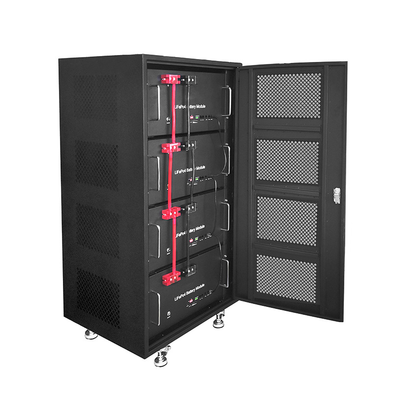 大容量磷酸铁锂电池组BMS保护系统光伏发电一体家用市电互补厂家