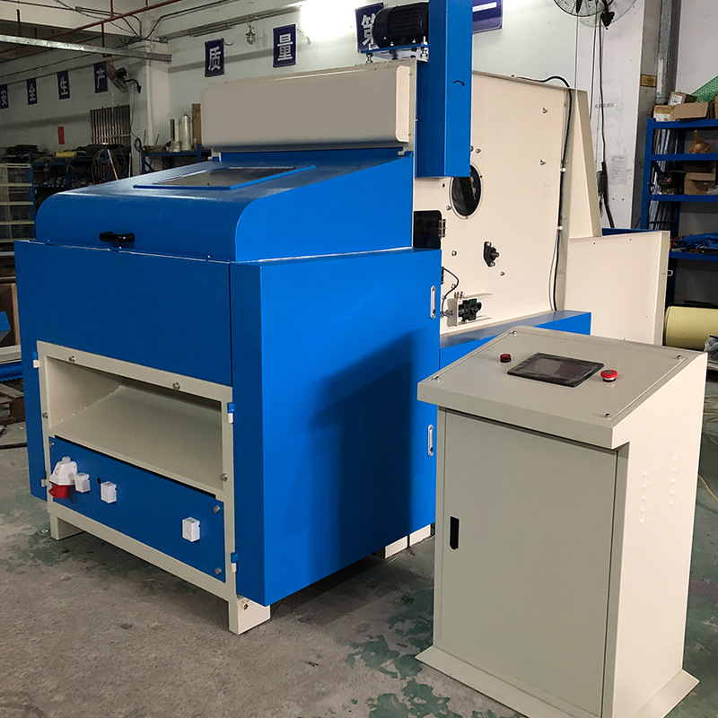 Fabricantes personalizados almohada de núcleo grande y pequeño llena de prendas de plumón máquina de llenado de algodón automático almohada máquina de llenado de algodón fábrica de máquina de estampado de algodón