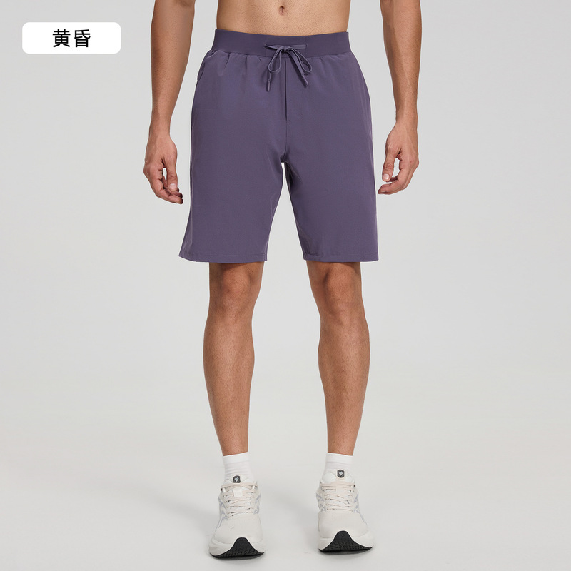 Lu's New Sports Shorts for Men, Thin Style, Versatile for Summer, Casual Fitness Running, Loose Straight Five-Point Shorts