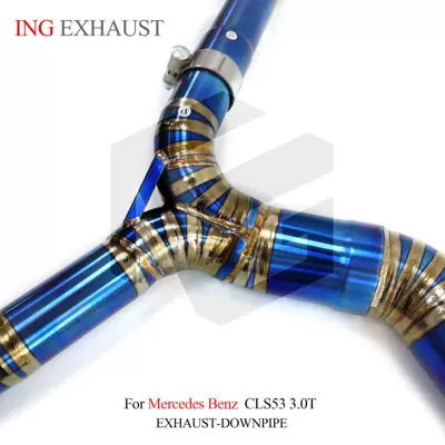 parts, high-performance titanium alloy – Exhaust pipe