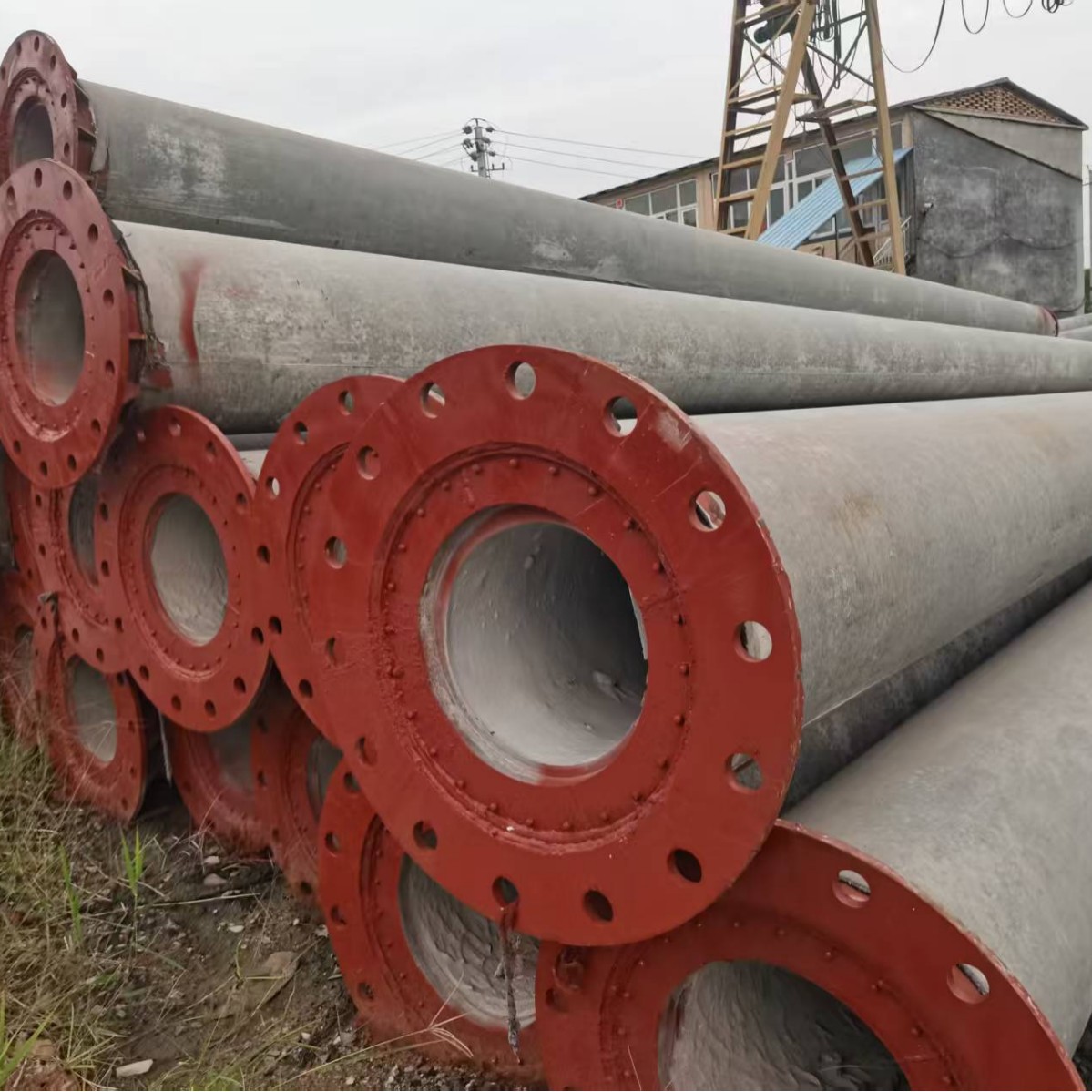 9米水泥电线杆 钢筋混凝土电线杆  预应力水泥电线杆 大湾矩杆