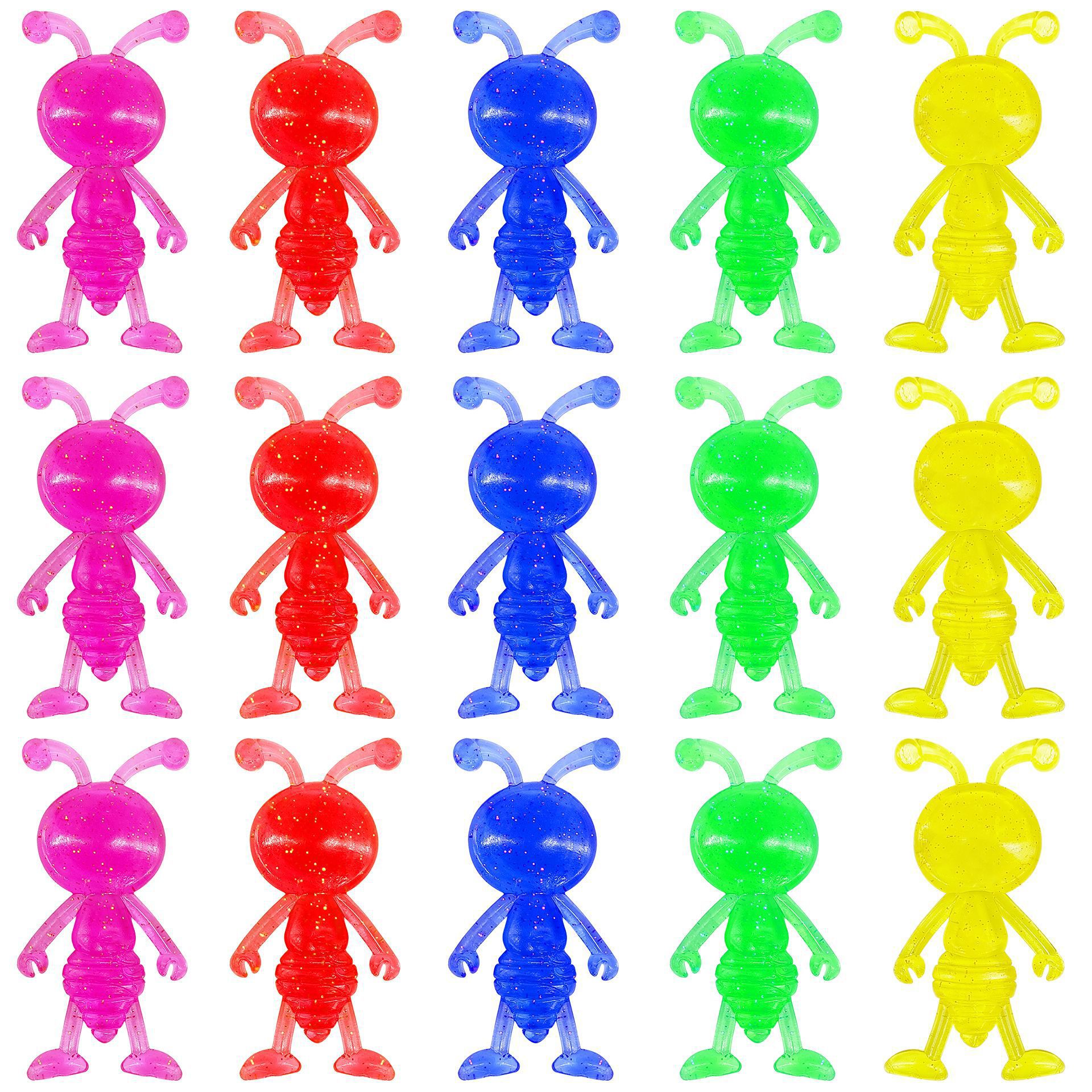 Wholesale Luya soft bait shrimp floating hammer and shrimp fake fake bait fake bait Texas inverted fishing group simulation fish bait 5