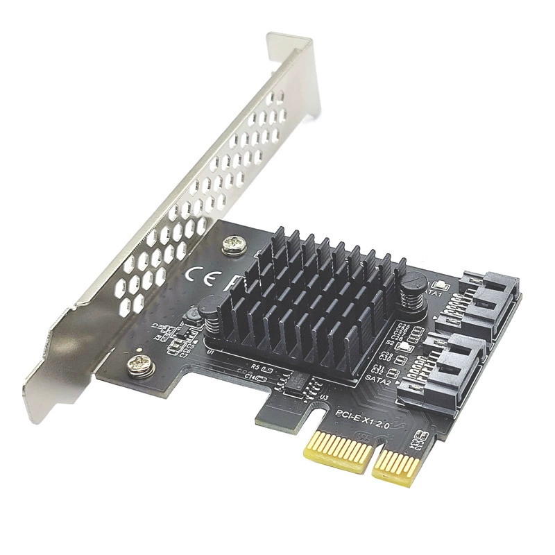 Специальное предложение PCI-E to SATA 3.0 расширительная карта, 2 порта, конверсия 6G, карта расширения IPFS, контроллер ASM1061