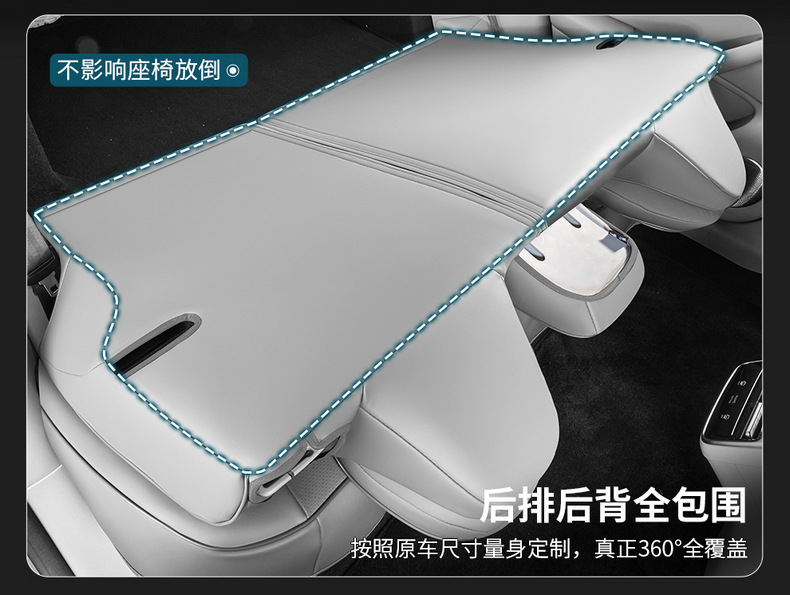 Special car seat covers for Zhijie R7, suitable for all seasons, full coverage, universal for five-seater vehicles, made of durable leather