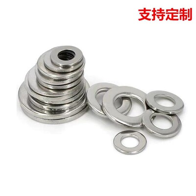 厂家批发不锈钢垫圈平垫圈M14M16M18M20M12现货促销订货|ms