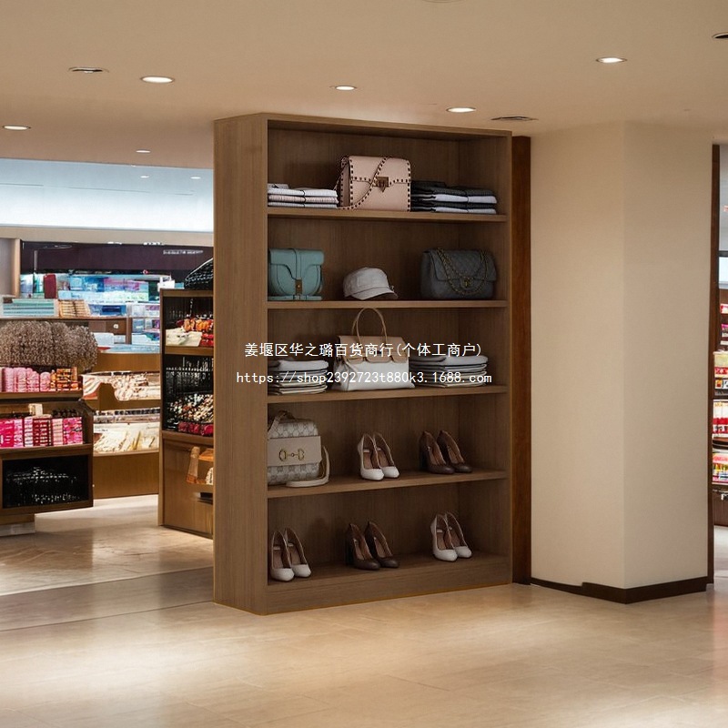 置物架女装鞋包店陈列展示架展示柜服装店美容美发家庭收纳鞋柜架