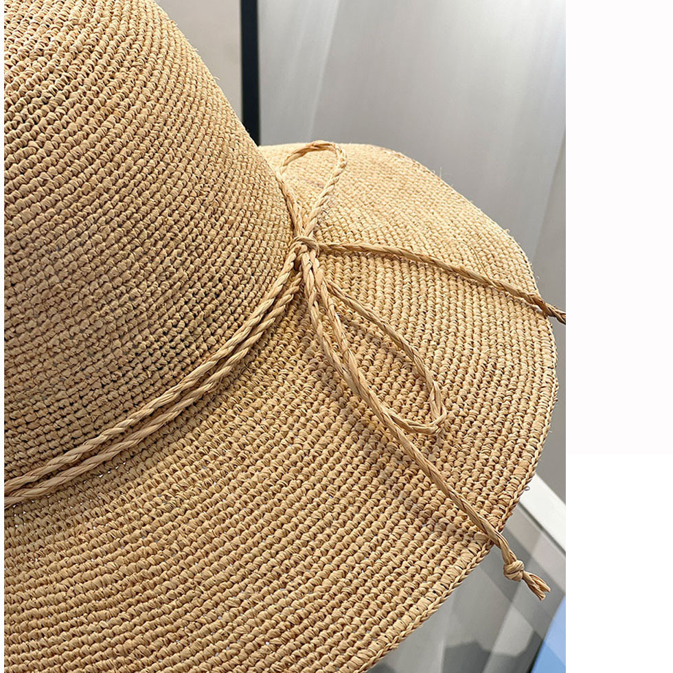 210g Weight Straw Hat Hats Type Holiday, Outdoor, Street Occasion raffia Material Heart Shape, Flower Pattern Summer, Spring Season Women's Gender Hawaiian, Tropical Style Curved Eaves Rim Women's Hawaiian Tropical Heart Shape Flower Curved Eaves Straw Hat 4