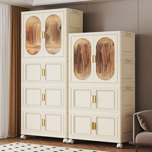 家用折叠衣柜卧室婴儿宝宝衣物收纳整理置物柜杂物零食玩具储物柜