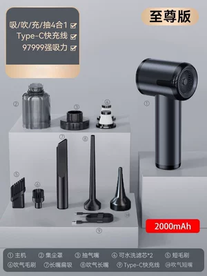 Small Mini High-Power Powerful – Tozsoranlar - black-wireless-supreme-model-2000-mah-2-filter-elements