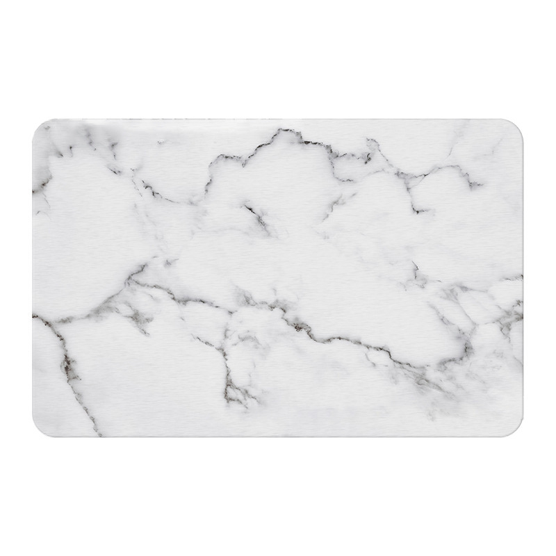Alfombrilla de Ducha de Diatomea - Diseño de Mármol, Dura, Antideslizante y Absorbente