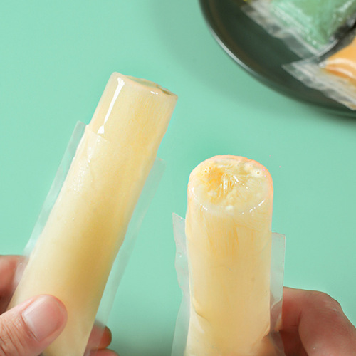 Thickened Disposable Popsicle Bag for Homemade Ice Cream, Self-Sealing Transparent Food Preservation Bag for Making Ice Cubes