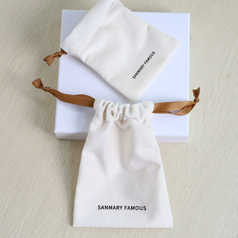 Сумка для ювелирных изделий, сумка на шнурке с логотипом, упаковочная сумка, подарочная сумка на шнурке, сумка из парчи, выдвижная сумка для хранения, хлопок и лен.