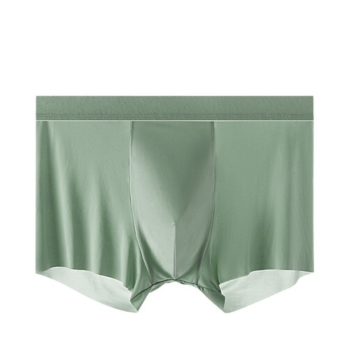 Yuyue Ice Silk Men's Underwear Mulberry Silk Men's Cool Feeling Air Conditioning Summer High-end Seamless Breathable Underwear Wholesale