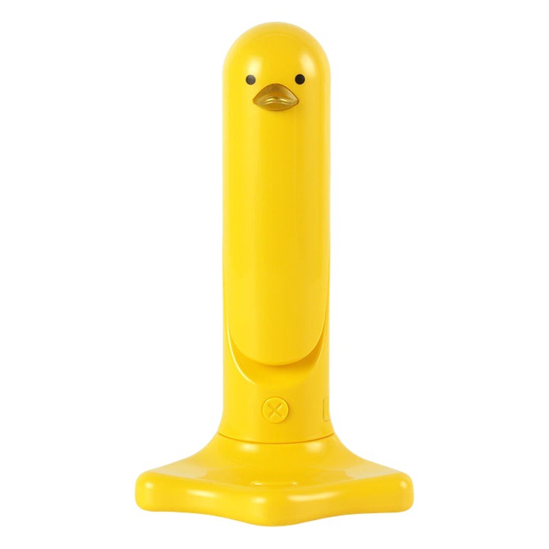 Lámpara de Mesa Plegable con Forma de Pato de Plástico ABS, Recargable, con Soporte para Celular, para Escritorio