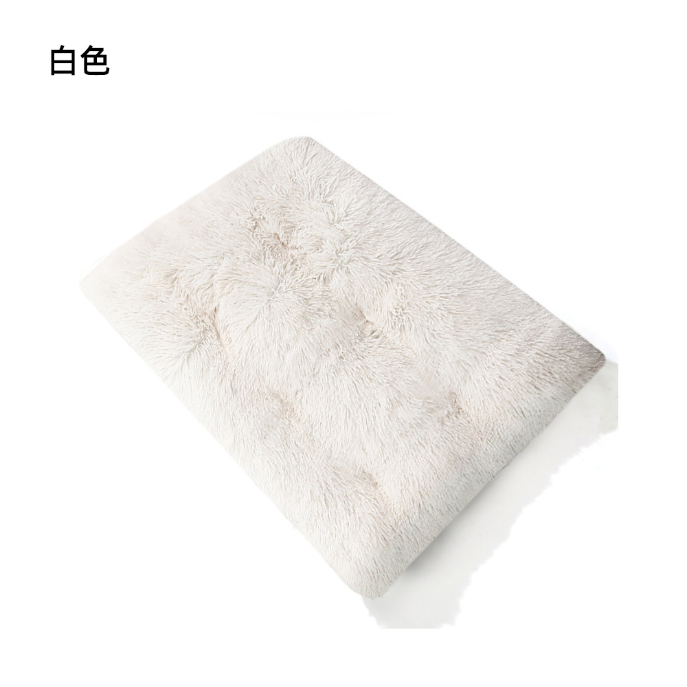 Almohadilla para mascotas Almohadilla para perros de felpa para dormir cálido en invierno Almohadilla para mascotas Cama para perros Cómoda caseta para gatos