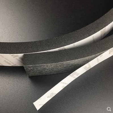 厂家供应黑色单面带胶橡胶条/单面带胶橡胶密封条