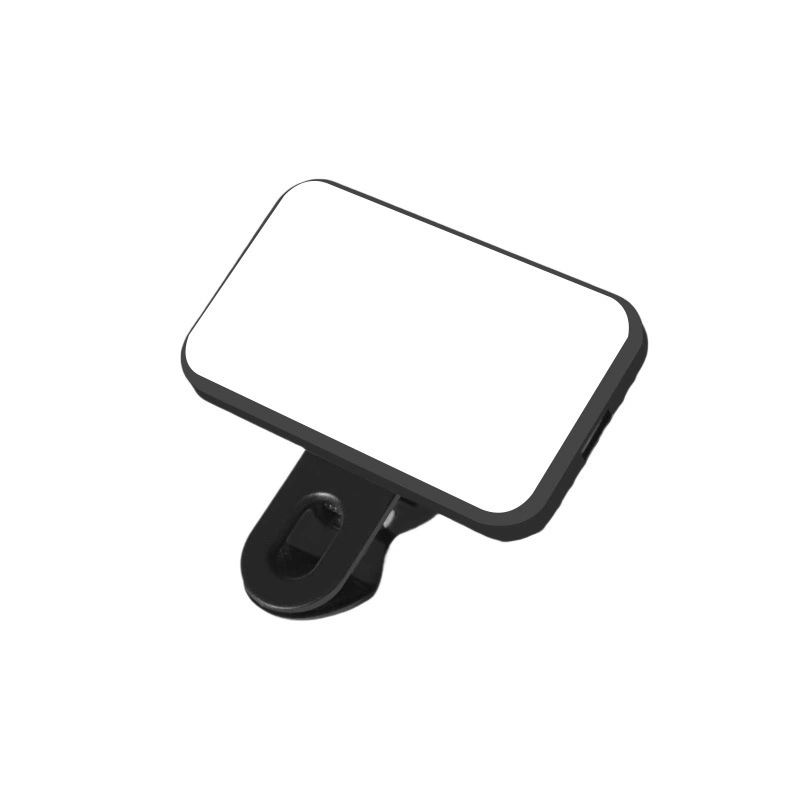 Mini clip fill light PY-11, 3-color LED pocket lamp for phone & laptop, compact 7.8×3.6×2.2 cm