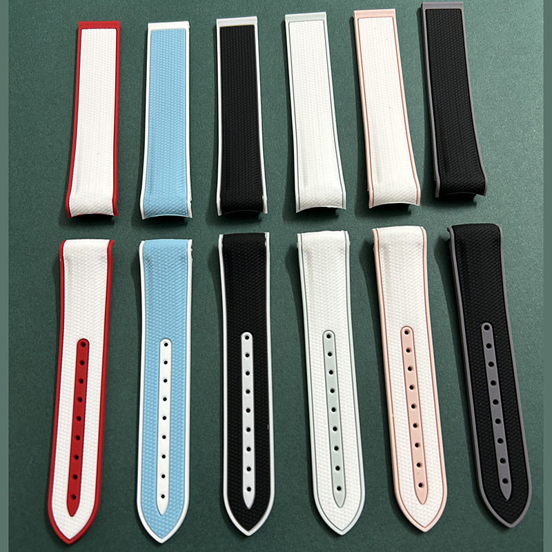 Suitable for Omega watch strap Swatch joint name silicone watch strap Saturn moon planet 20mm rubber watch chain Suitable for Omega watch strap Swatch joint name silicone watch strap Saturn moon planet 20mm rubber watch chain
