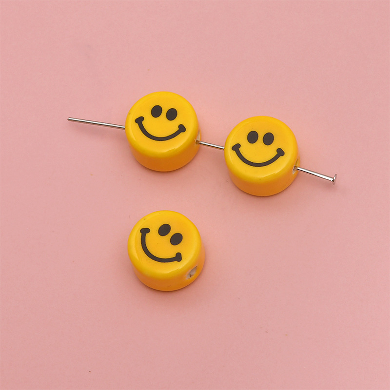 1 Piece Cute Smiley Face Ceramics Jewelry Accessories display picture 10