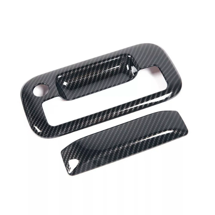 Применимо 04-14 Ford superduty Ford F150 Углеродное волокно после ручки крышки хвоста дверной ручки