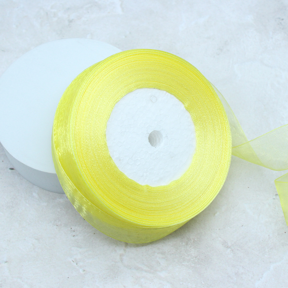 8015 # 라이트 옐로우 * 2cm * 50 야드/롤