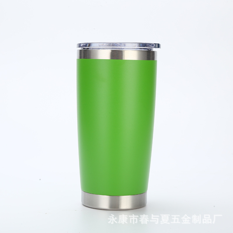 Amazon se especializa en vasos para automóvil de 20 oz, acero inoxidable 304 con aislamiento de doble capa para retención de calor y frío, práctico vaso para hielo con soporte para automóvil, ideal para regalo.