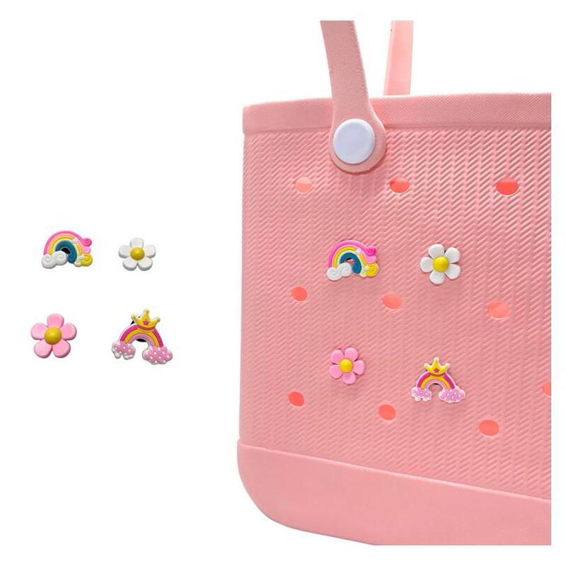 Hole Buckle Beach Bag Charms Accessories Suitable for Simple Southern Handbags Cute Accessories Char