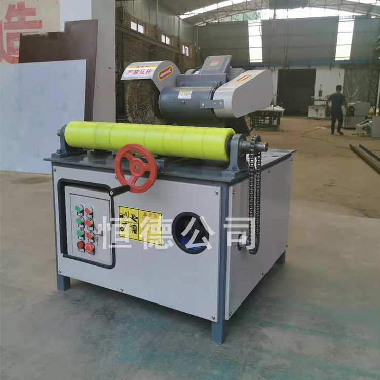 全自动圆管抛光机无心外圆除锈机钢管打磨机铁管镜面抛光机