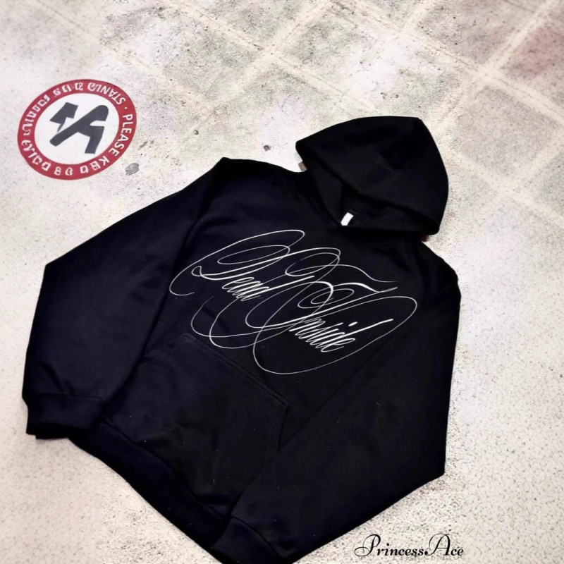 Egg hooded sweatshirt for autumn and winter, skims layered look, high-end pullover with letter pattern print, unisex dark style inner wear Egg hooded sweatshirt for autumn and winter, skims layered look, high-end pullover with letter pattern print, unisex dark style inner wear