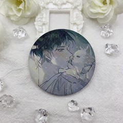 I'm in the Thriller Game Conferred the Gods novel fan peripherals, Bailiuxieta, Baji, badge brooch