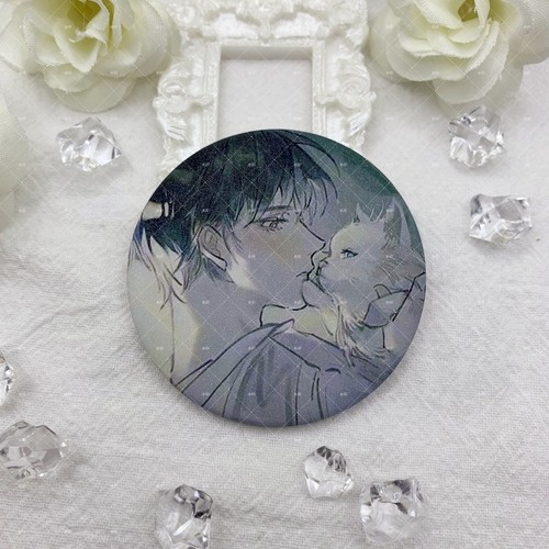 I'm in the Thriller Game Conferred the Gods novel fan peripherals, Bailiuxieta, Baji, badge brooch