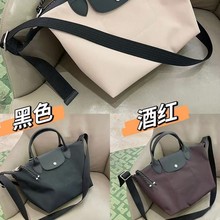 龙镶包energy系列斜纹款龙镶斜挎手提mini包短柄百搭大容量尼龙包