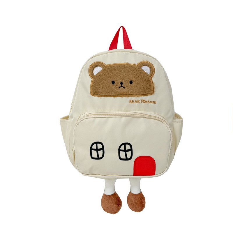 Kindergarten Baby mochila de dibujos animados lindos osos niños y niñas mochila de casa pequeña 2025 nueva mochila para niños
