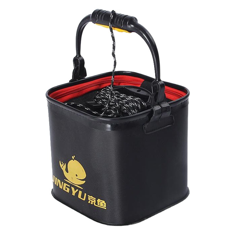 Cubo de pesca multiusos engrosada Eva cubo plegable Cubo de pesca al por mayor suministros de pesca