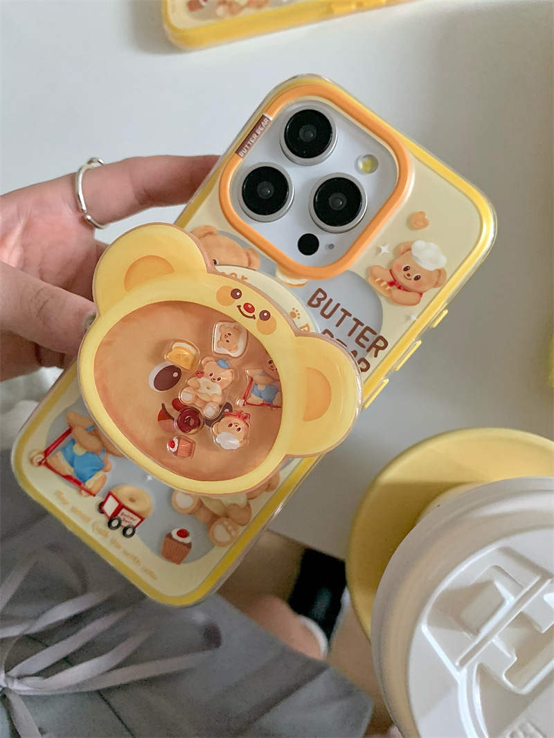 Soportes de succión magnética-Skateboard Butter Bear qj