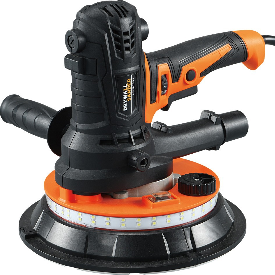 墙面打磨机无尘吸尘抛光机自吸灰墙壁腻子磨墙机电动型砂纸机