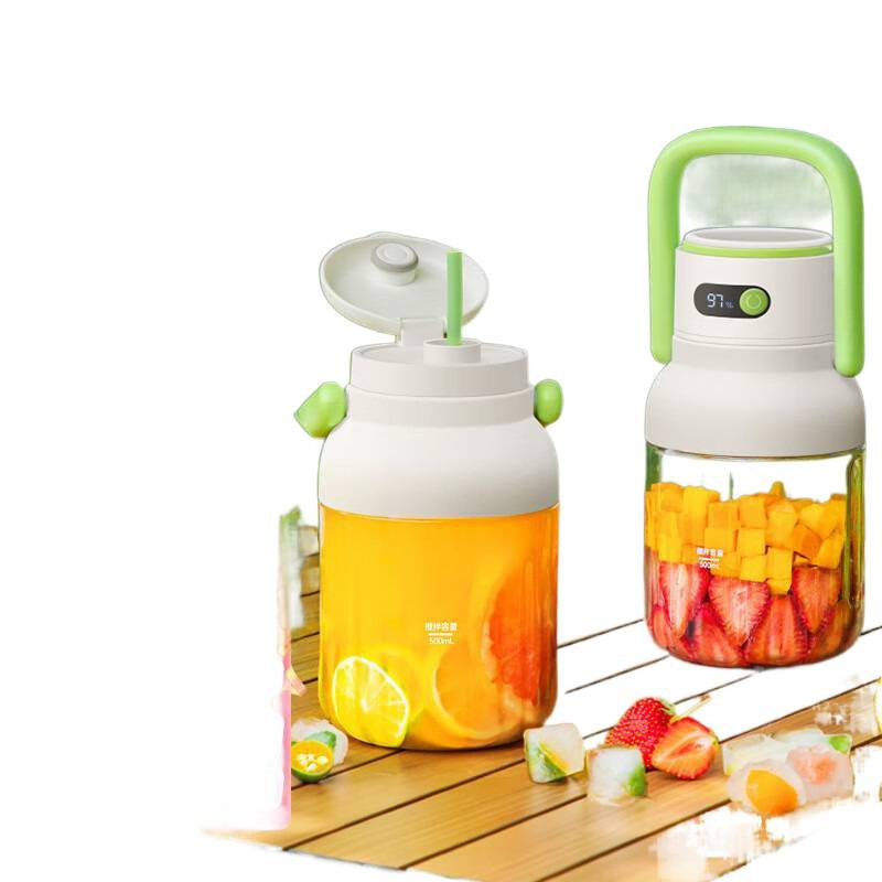 Handheld glass charging for water