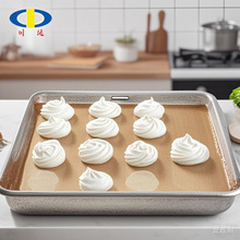 高温布烘焙40*60cm双色铁氟龙布规格可定不粘布烤箱垫油布烘焙垫